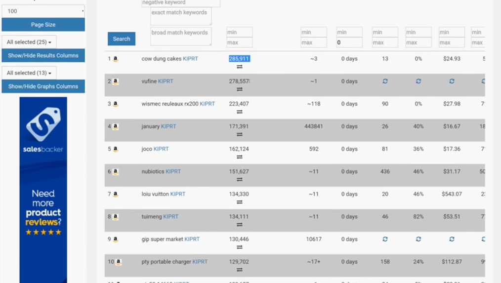 Amazon SEO Tools