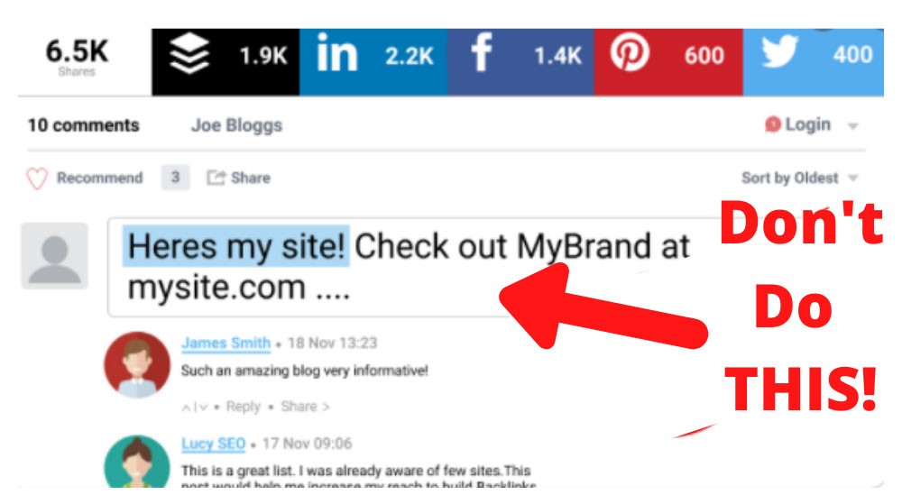 Check website backlinks