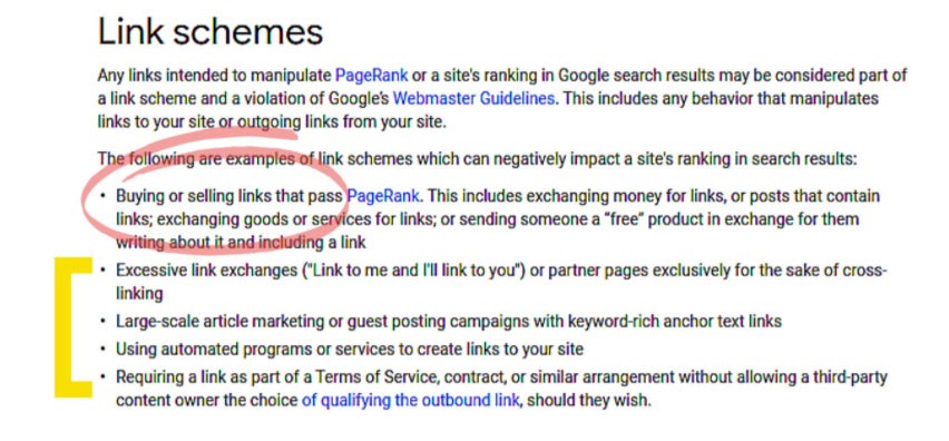 Competitor backlinks
