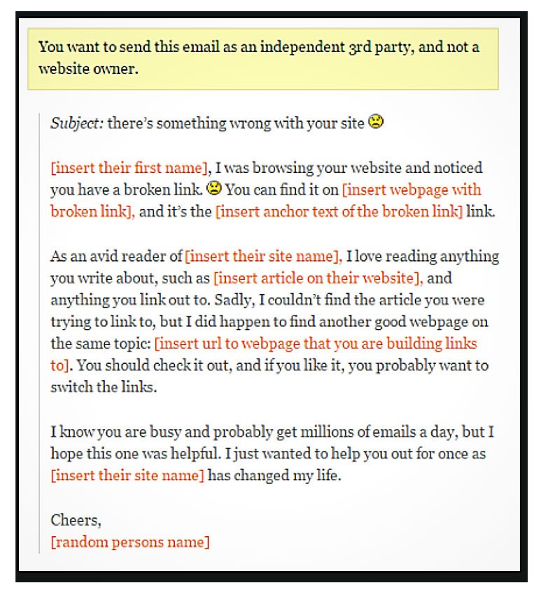 Competitor backlinks