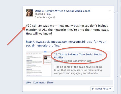 Facebook Interest Lists