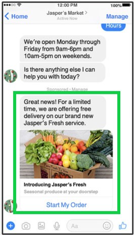 Facebook Messenger Chatbots