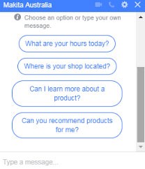 Facebook Messenger Chatbots