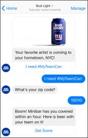 Facebook Messenger Chatbots