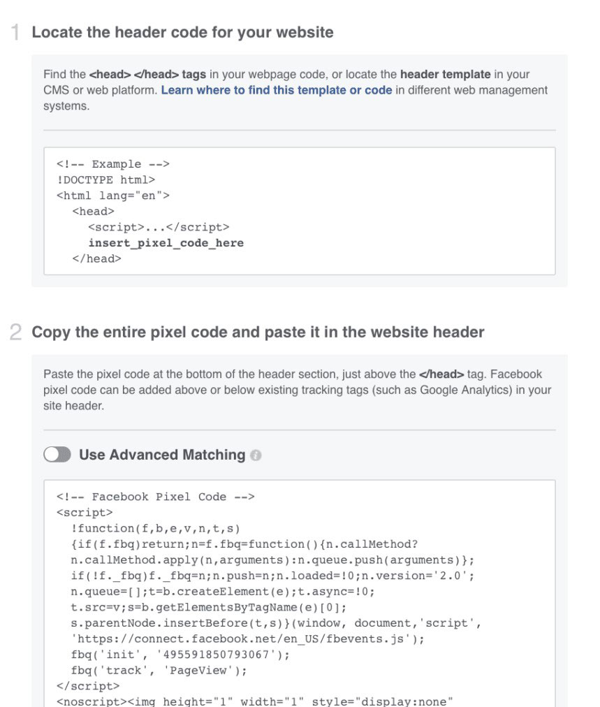Facebook Remarketing