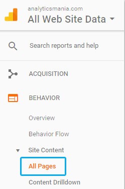 Find broken links with Google Analytics
