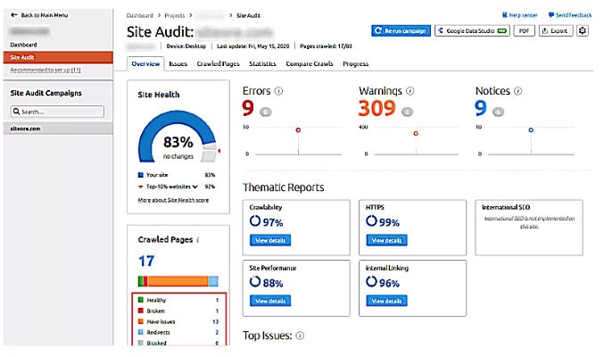 Find broken links with Google Analytics