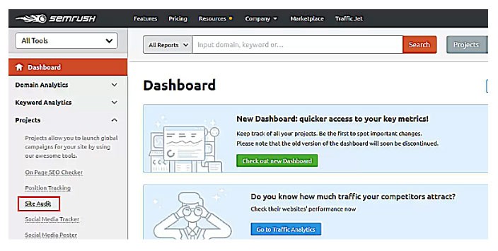 Find broken links with Google Analytics