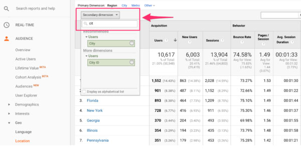 Google Analytics Custom Dimensions