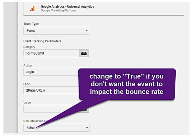 Google analytics event tracking