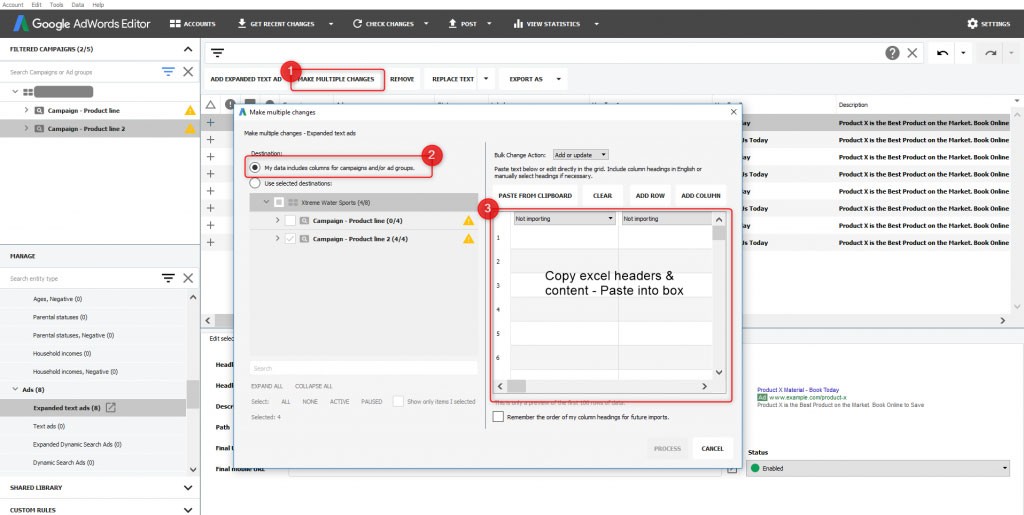 Using Google Adwords Editor to Improve ROI