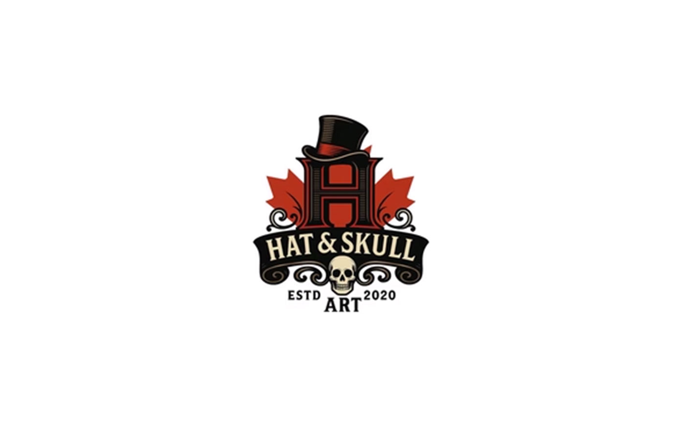 Hat and Skull Art