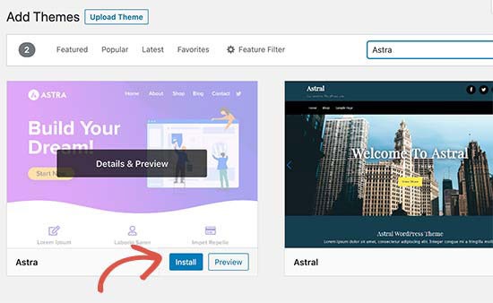 How to create a wordpress website for beginners