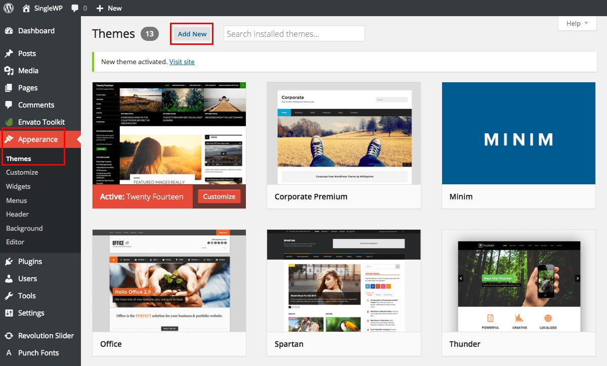 How to create a wordpress website for beginners