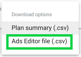 Performance planner google ads