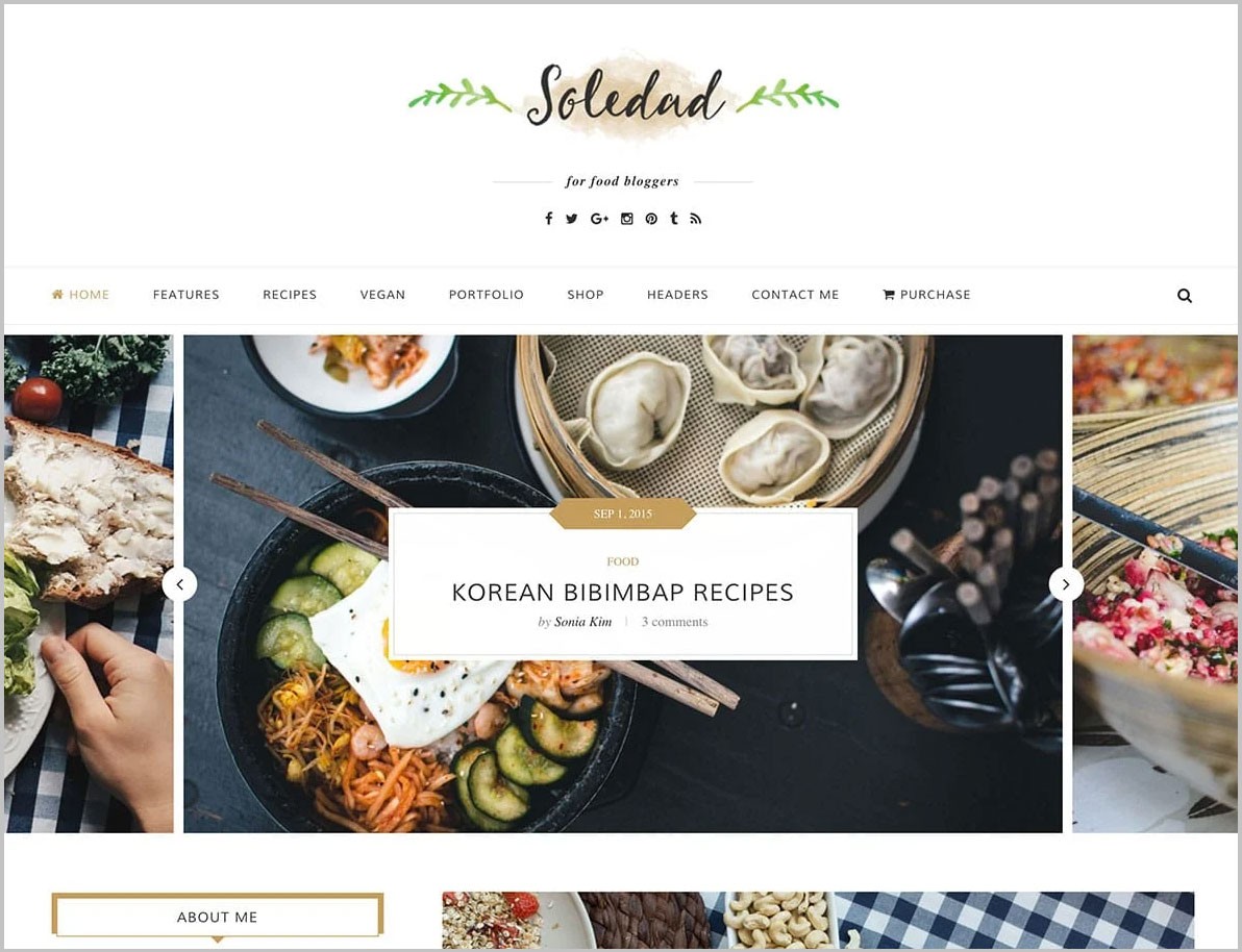 Top 6 WordPress Food Blog Themes